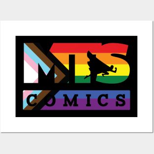 MTS Logo (Inclusion Flag) Posters and Art